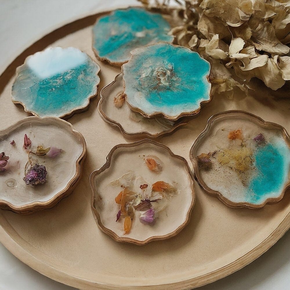 Custom Resin Art Coasters (set of 6) Image