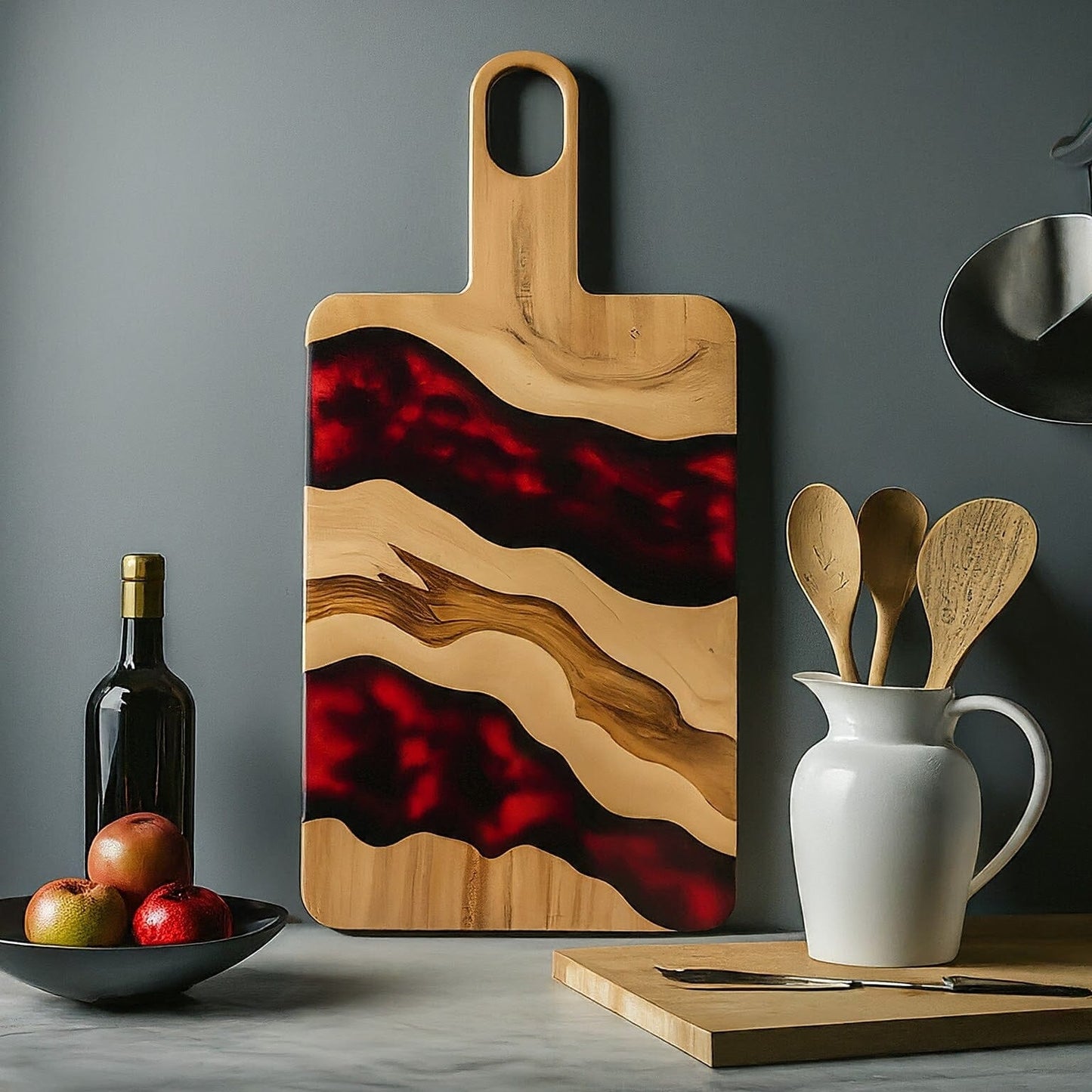 Personalized Wooden Cutting Board Image