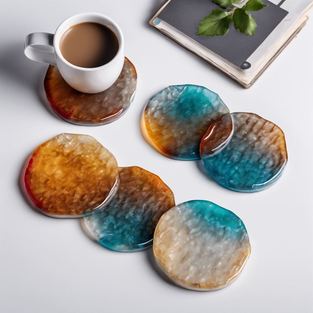 Resin Coasters, Set of 6 Image